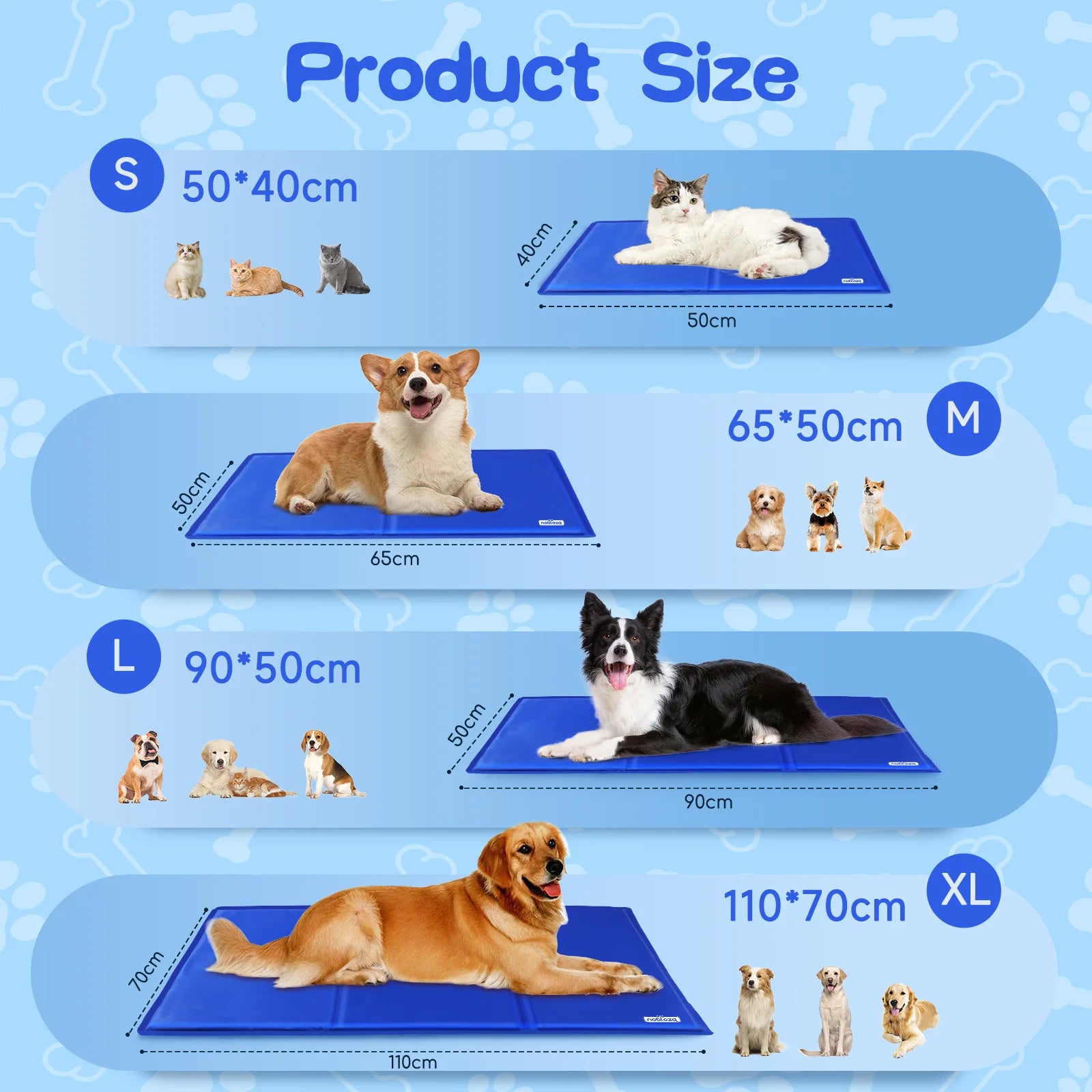 Esterilla refrigerante para mascotas